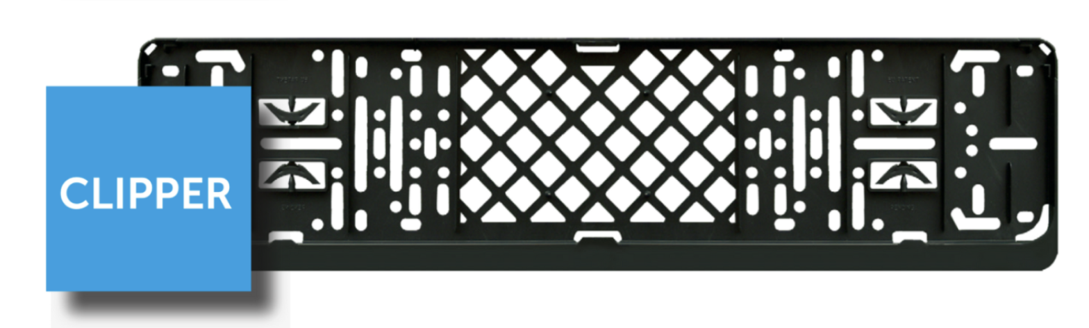 Kentekenplaathouder CLIPPER